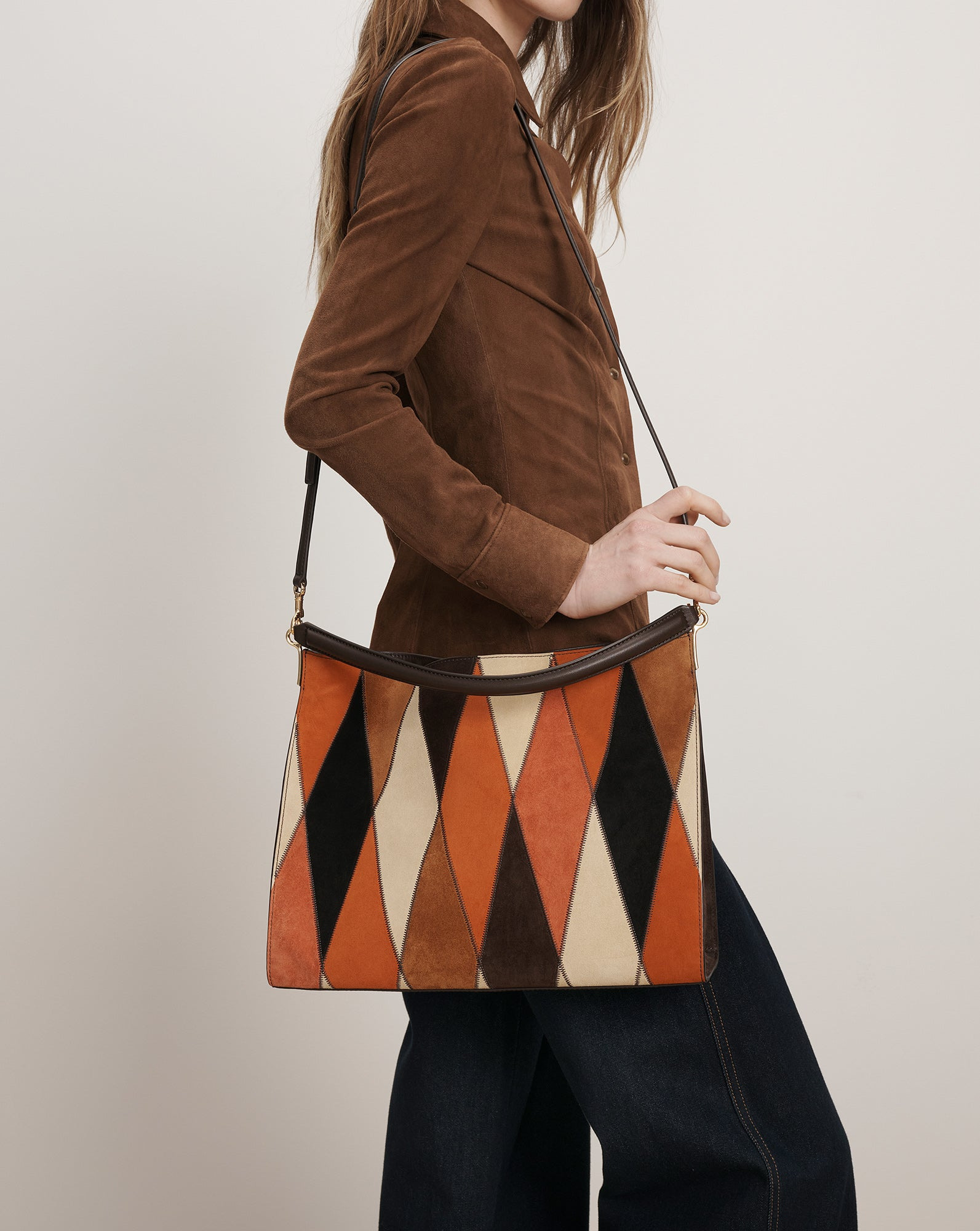 VIDA PATCHWORK SHOULDER BAG - 7