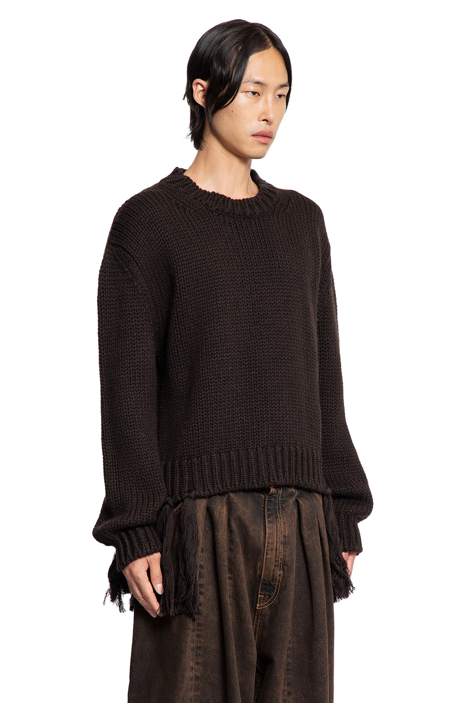 Sweater-With-Fringes - 2