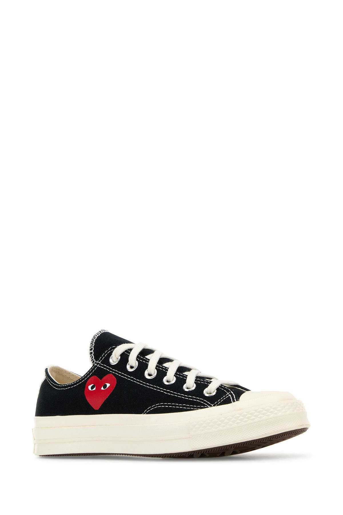 Black canvas Comme Des Garçons X Converse sneakers - 2