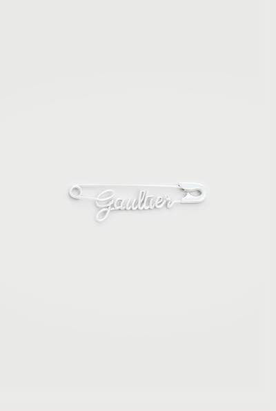 Jean Paul Gaultier THE SILVER-TONE GAULTIER SAFETY PIN EARRING outlook