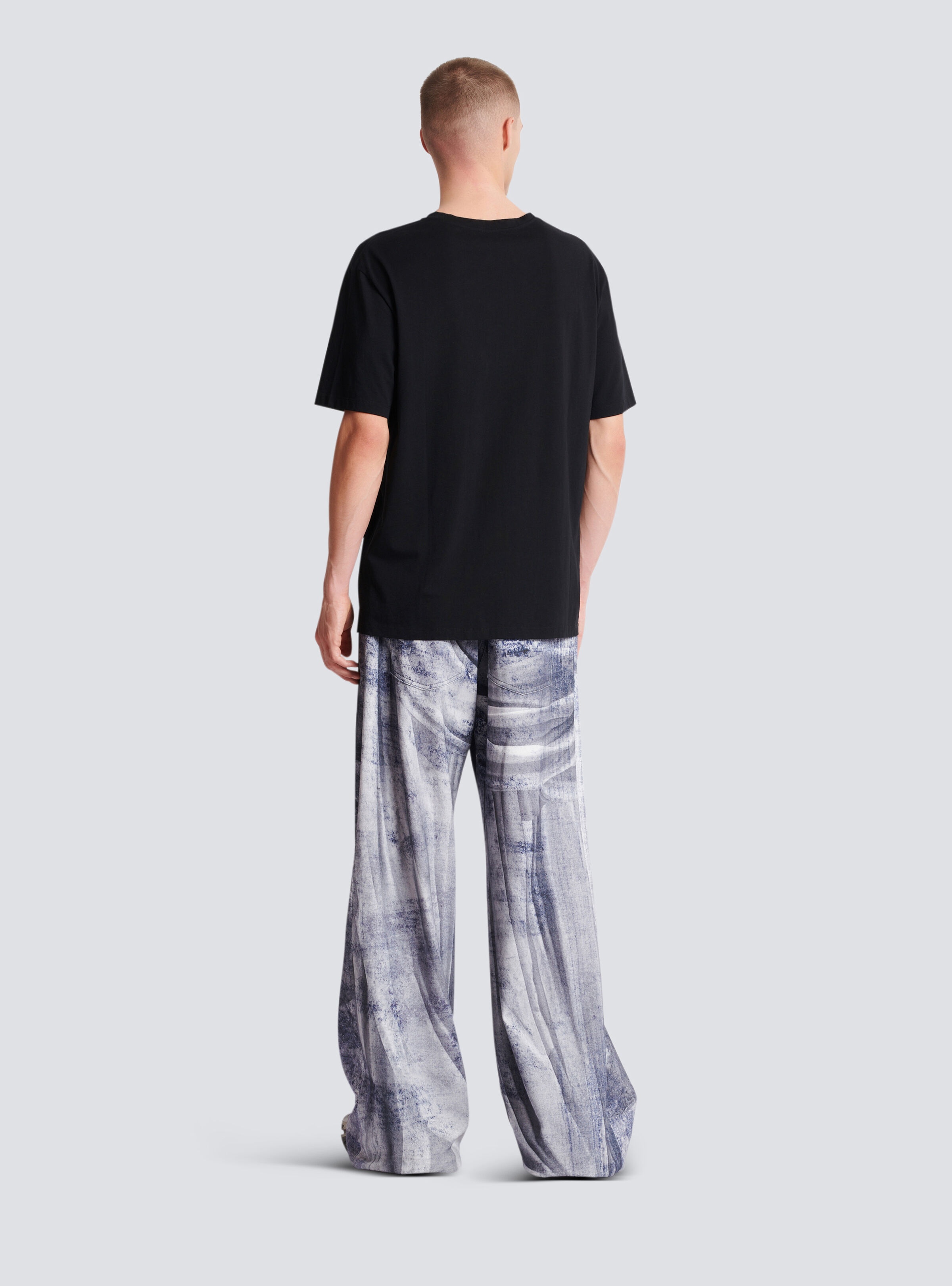 Classic statue print T-shirt - 4
