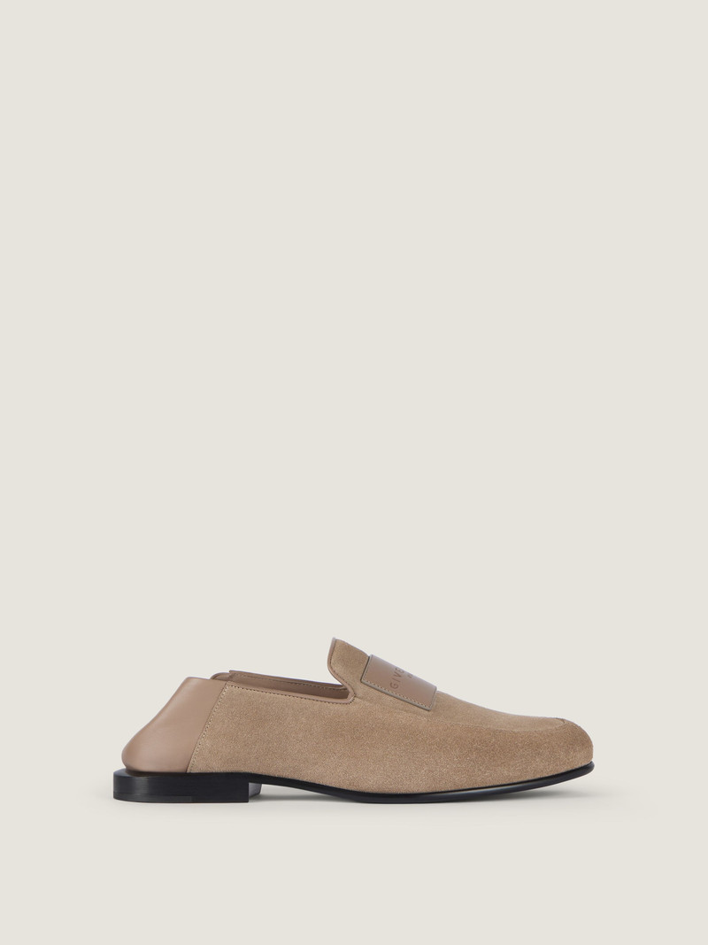 Givenchy LABEL LOAFERS IN SUEDE outlook
