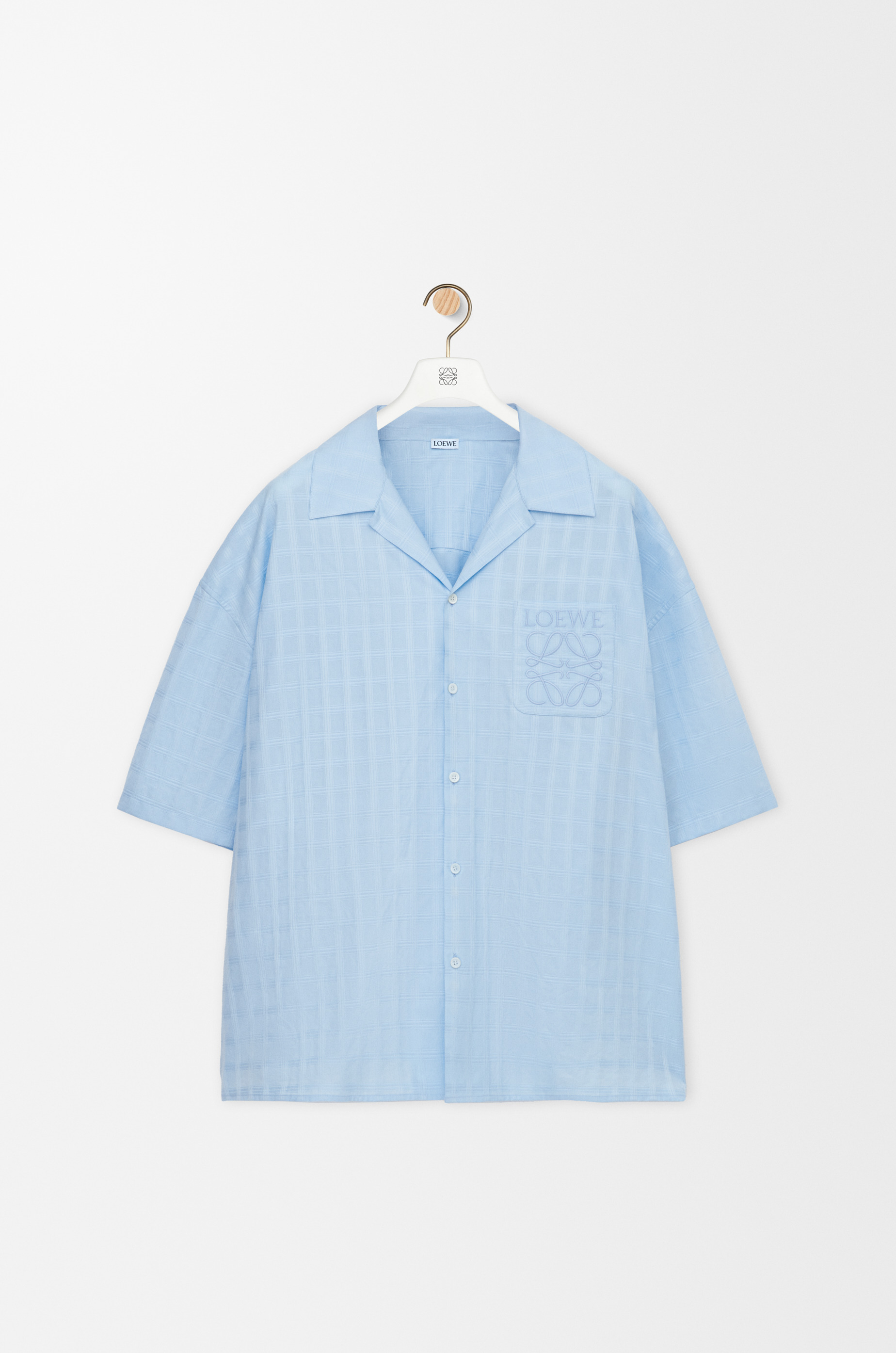 Short sleeve shirt in cotton - 1