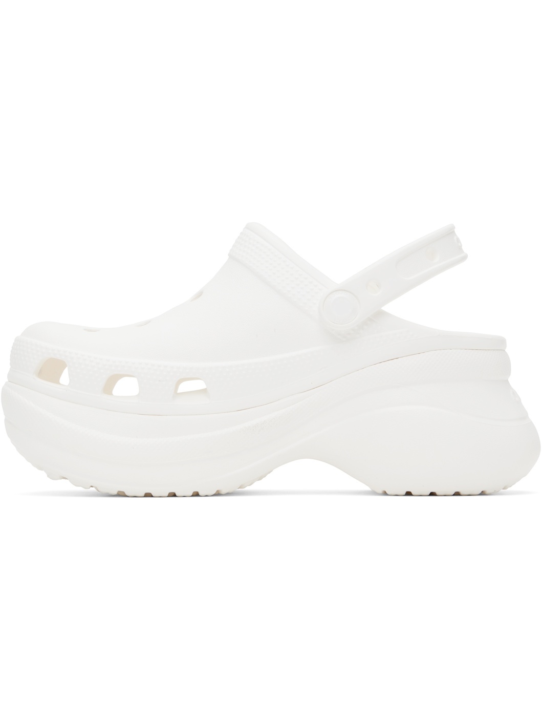White Bae Clogs - 3
