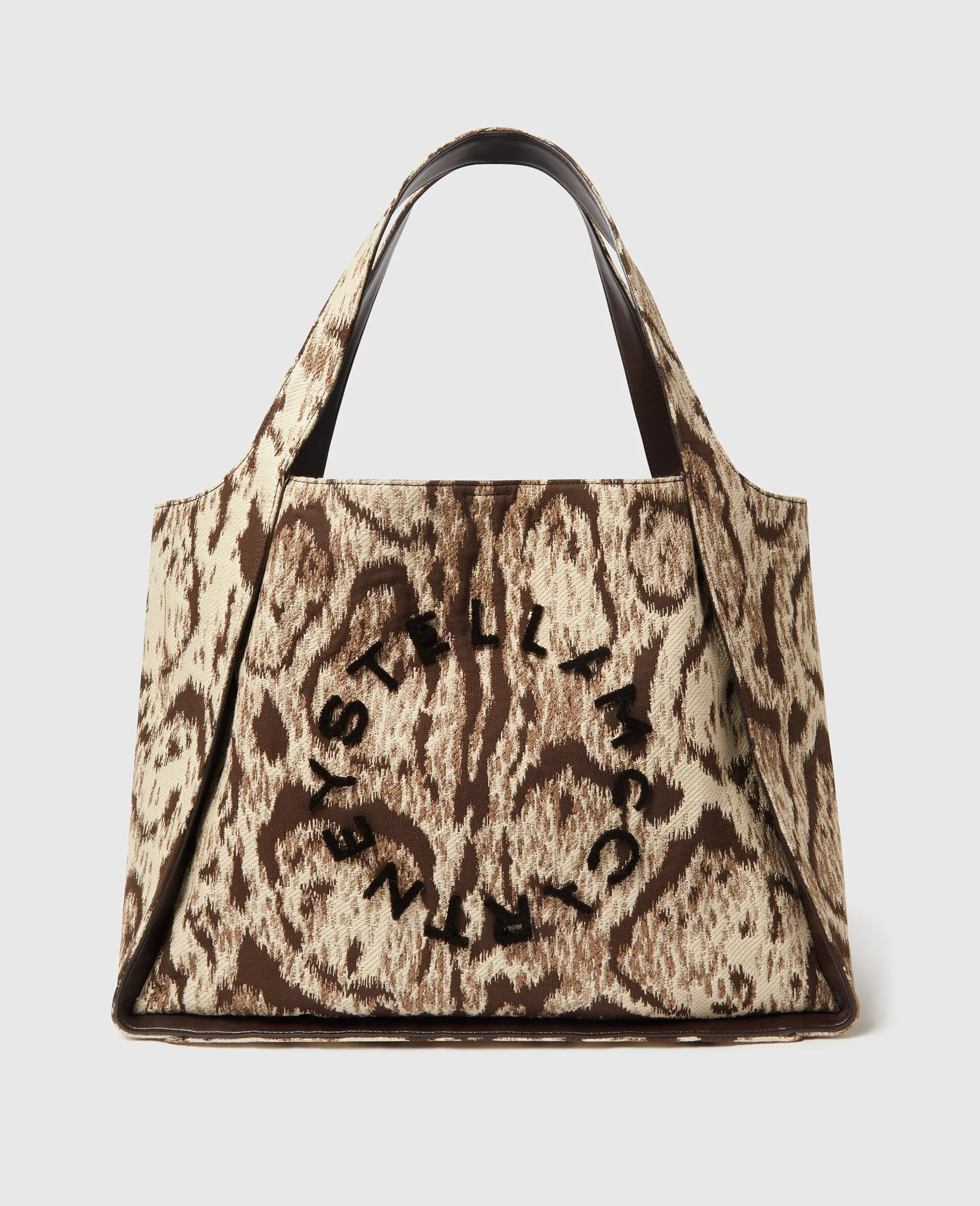 Logo Large Cloud Leopard Tote Bag - 1