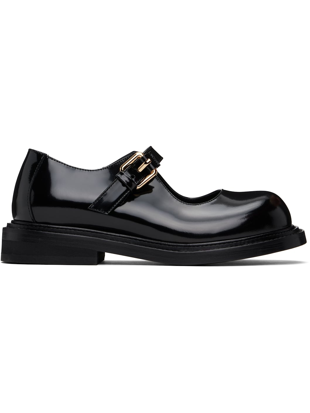Black Mary Jane Olivia Loafers - 1