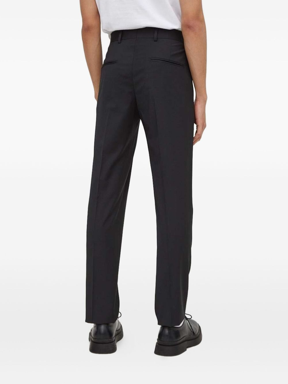 straight-leg tailored trousers - 2