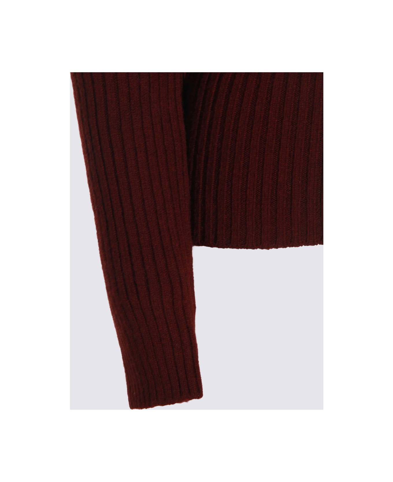 Dark Red Wool Aral1234 Knitwear - 3