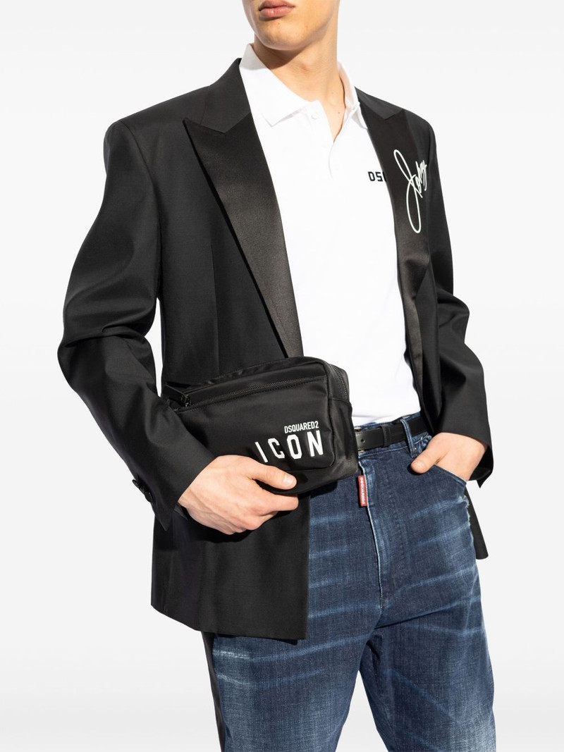 DSQUARED2 Icon-print wash bag outlook