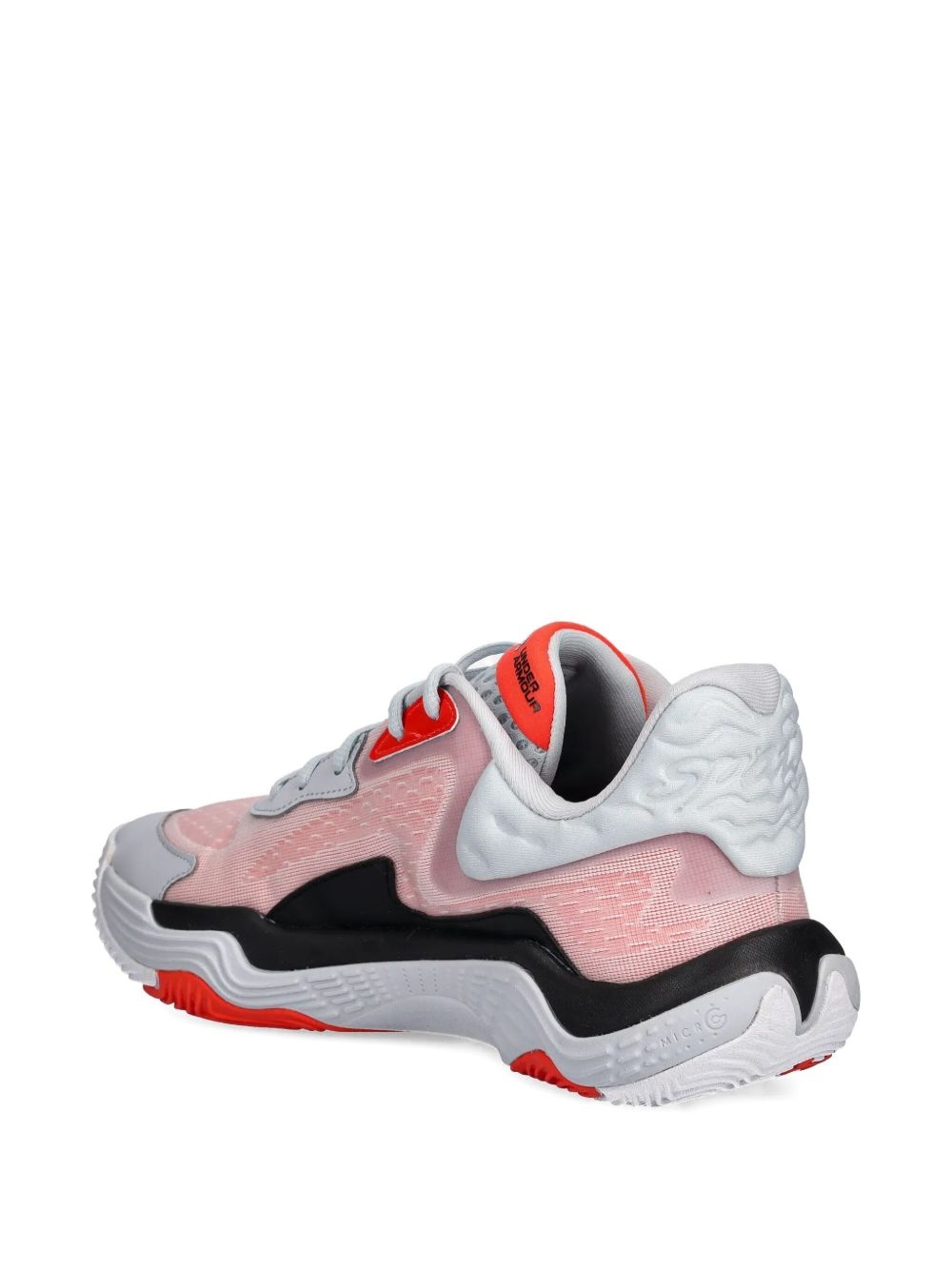 textured-panel sneakers - 3