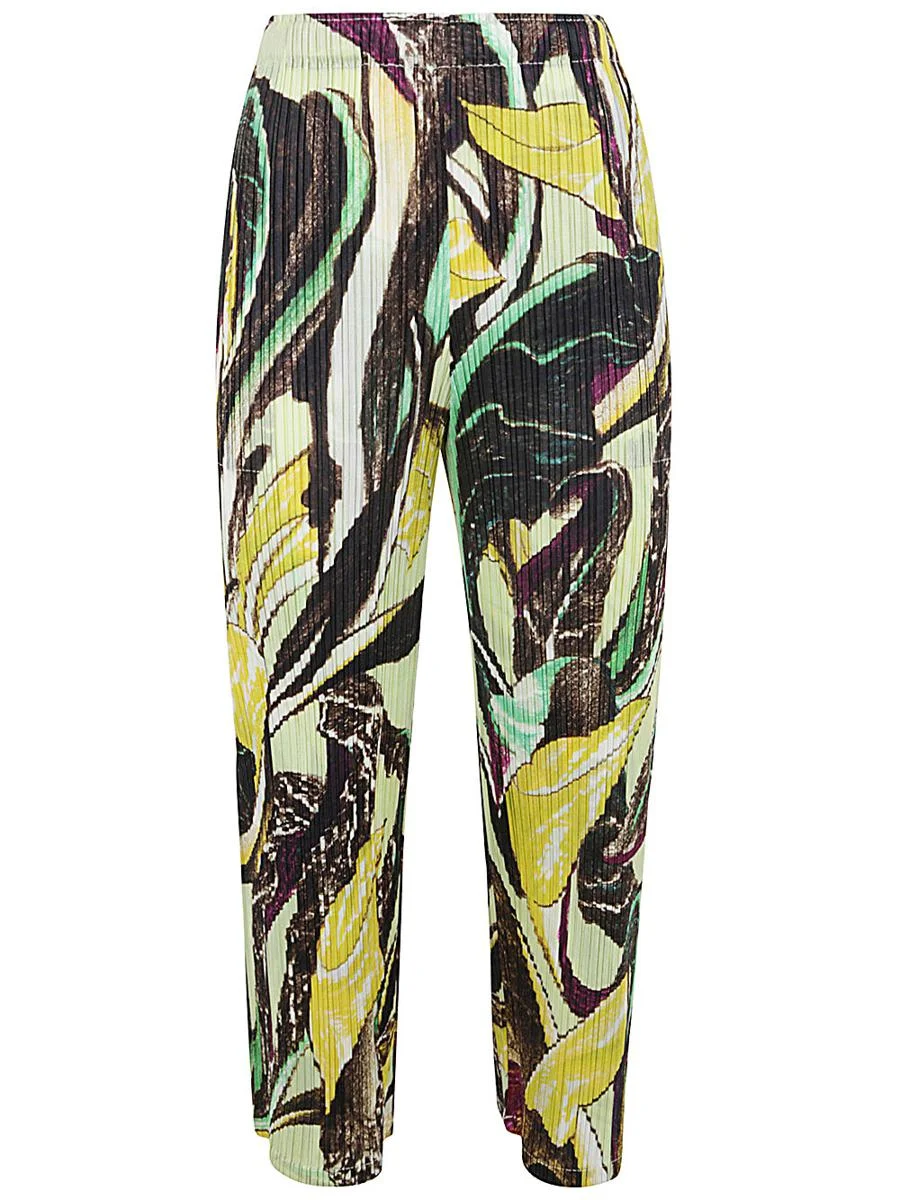 Pleats Please Issey Miyake PLEATS PLEASE ISSEY MIYAKE TARDIVO PANTS CLOTHING - 1
