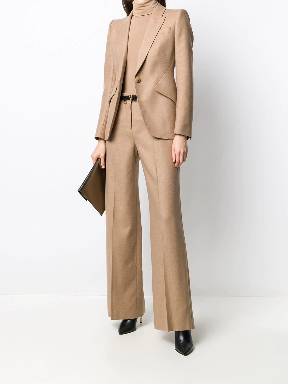 tailored wide-leg trousers - 2