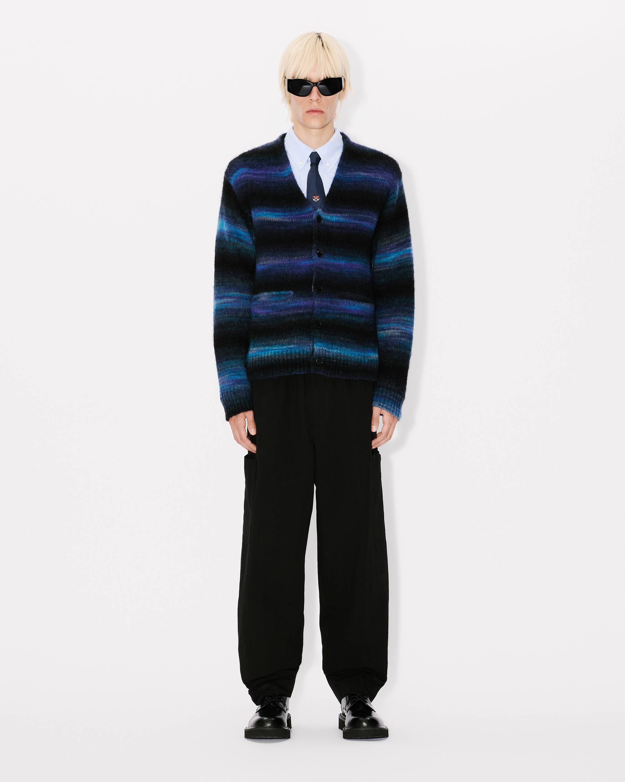 Embroidered stripes cardigan - 5
