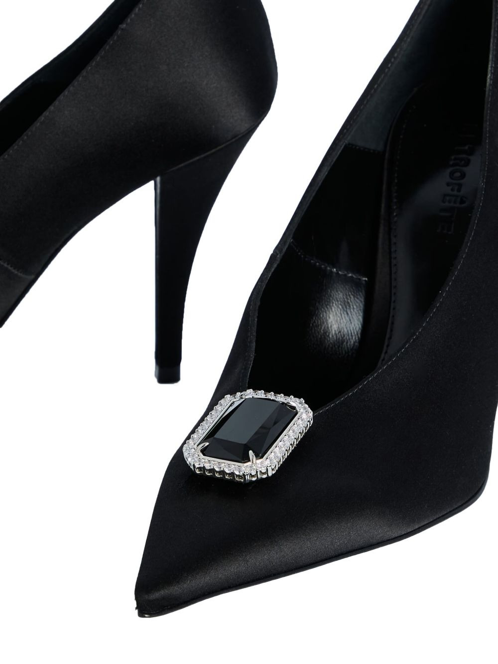 95mm Corinna jewel-embellished pumps - 3
