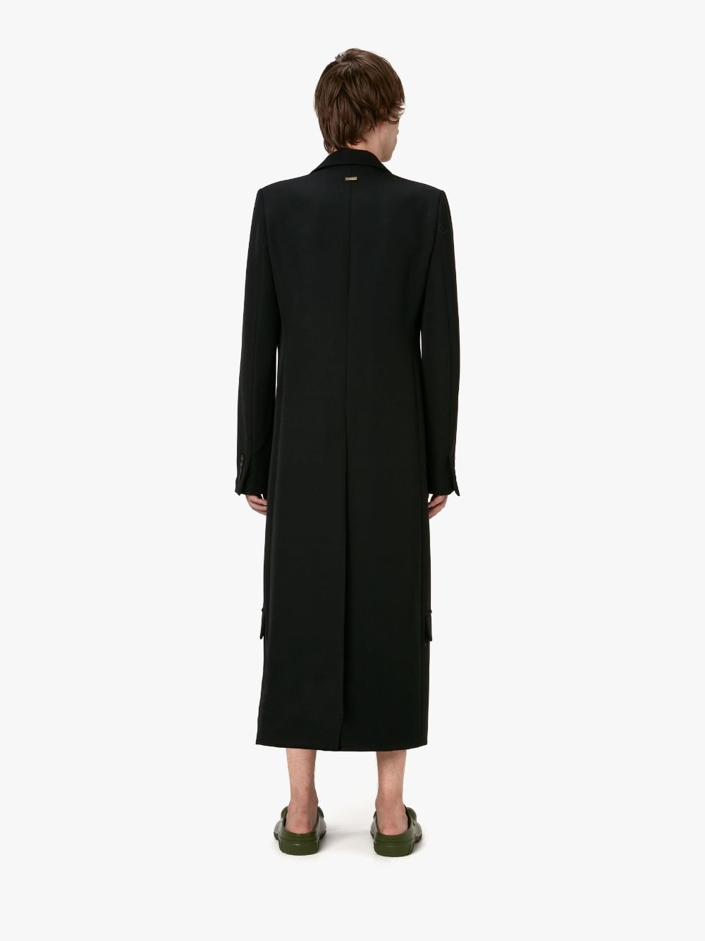 LONGLINE DOUBLE-BREASTED COAT - 3