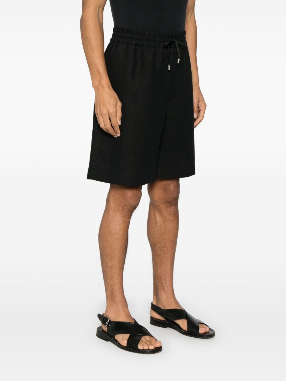 LARDINI linen shorts | REVERSIBLE