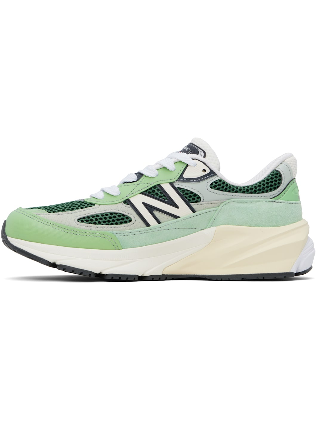 Green & Off-White 'Made in USA' 990v6 Sneakers - 3