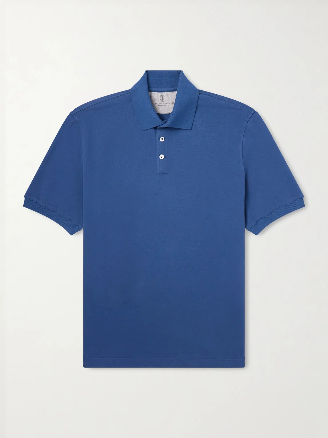 Slim-Fit Cotton-Piqué Polo Shirt - 1
