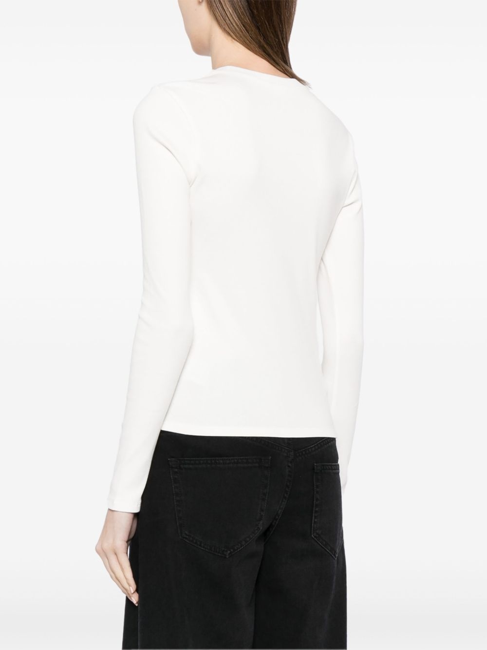 Davy ribbed-knit long-sleeve T-shirt - 4