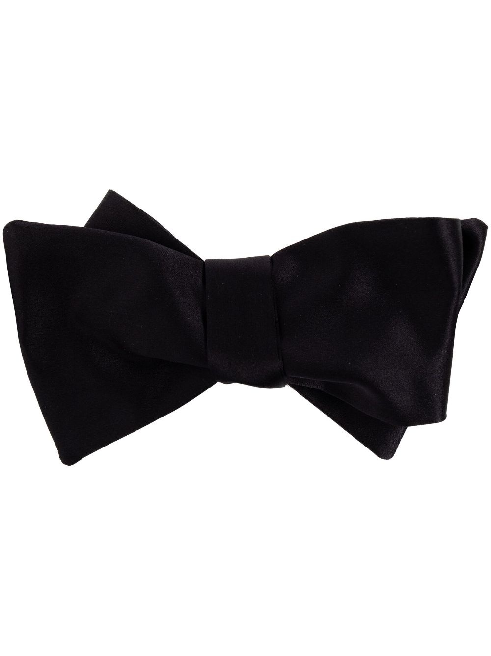 adjustable-fit silk bow tie - 1