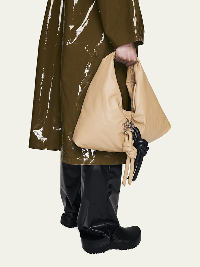 KASSL Editions Anchor Small Faux-Leather Shoulder Bag outlook