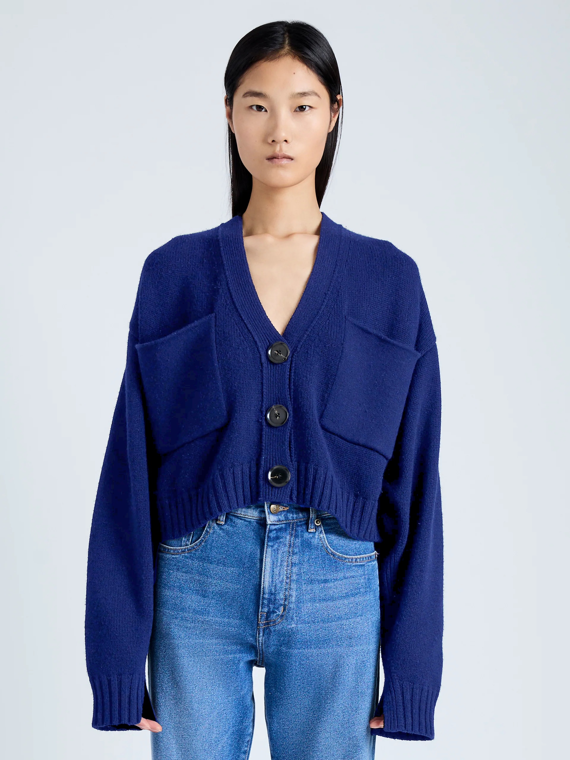 Sofia Cardigan in Eco Cashmere - 2