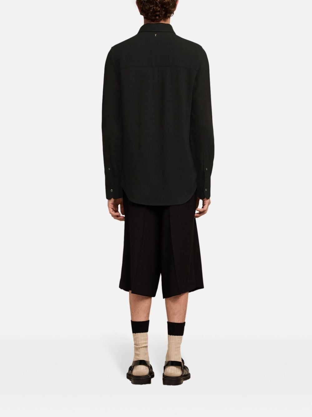 virgin wool-blend shirt - 4