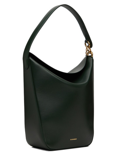 Jil Sander Green Small Fortune Tote outlook