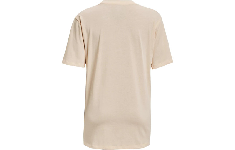 Under Armour (WMNS) Under Armour Project Rock Heavyweight Campus T-Shirt 'Peach Puff' 1377449-804 outlook
