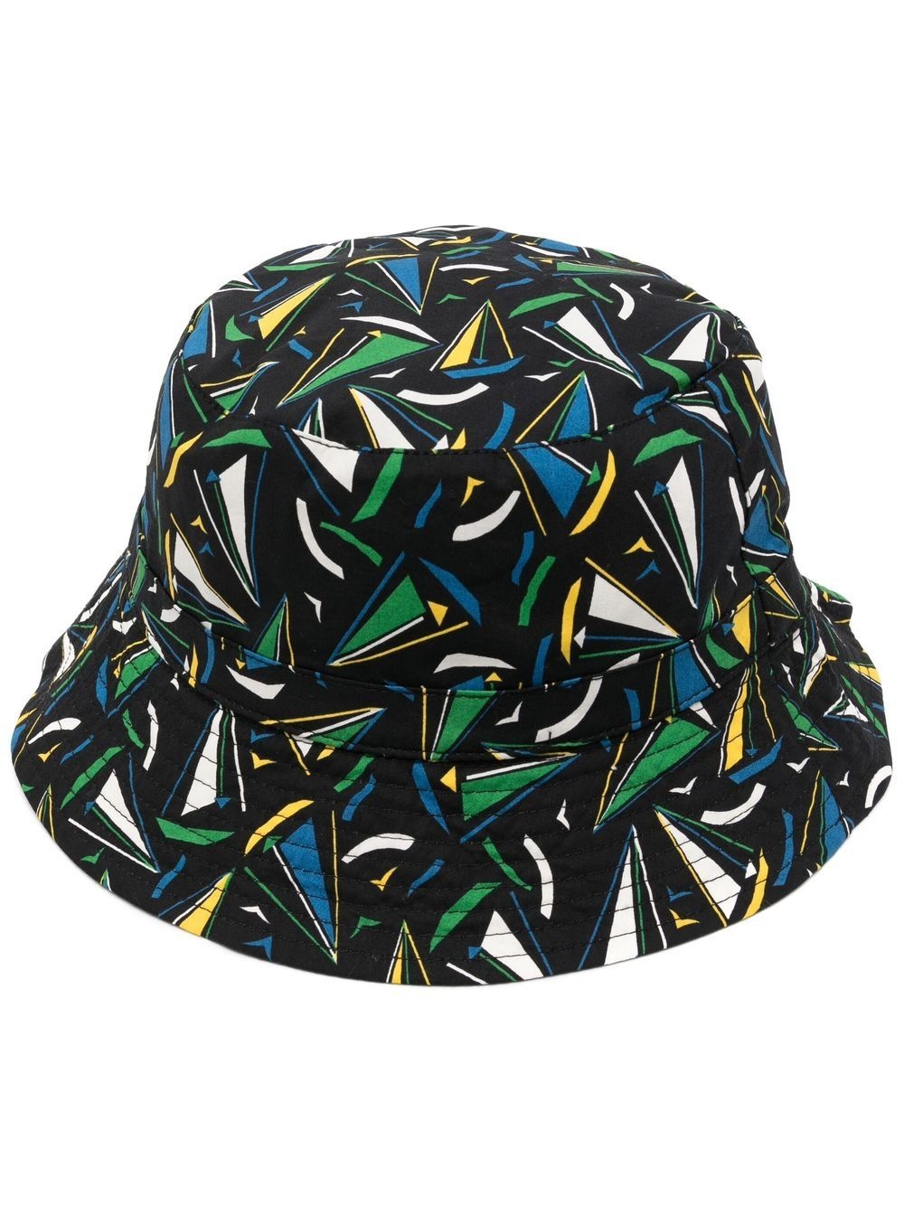 graphic-print reversible bucket hat - 1