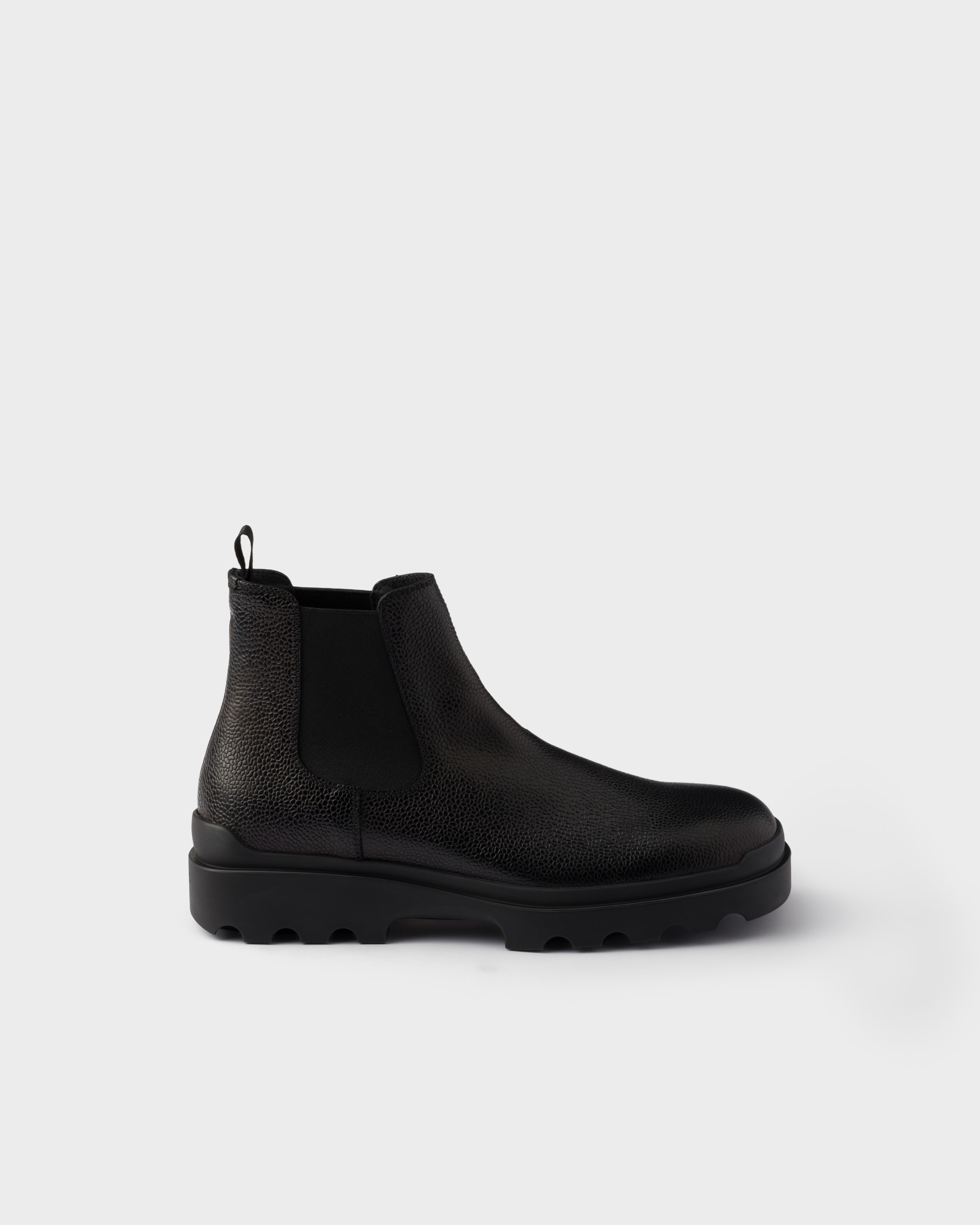 Stamped leather Chelsea boots - 2