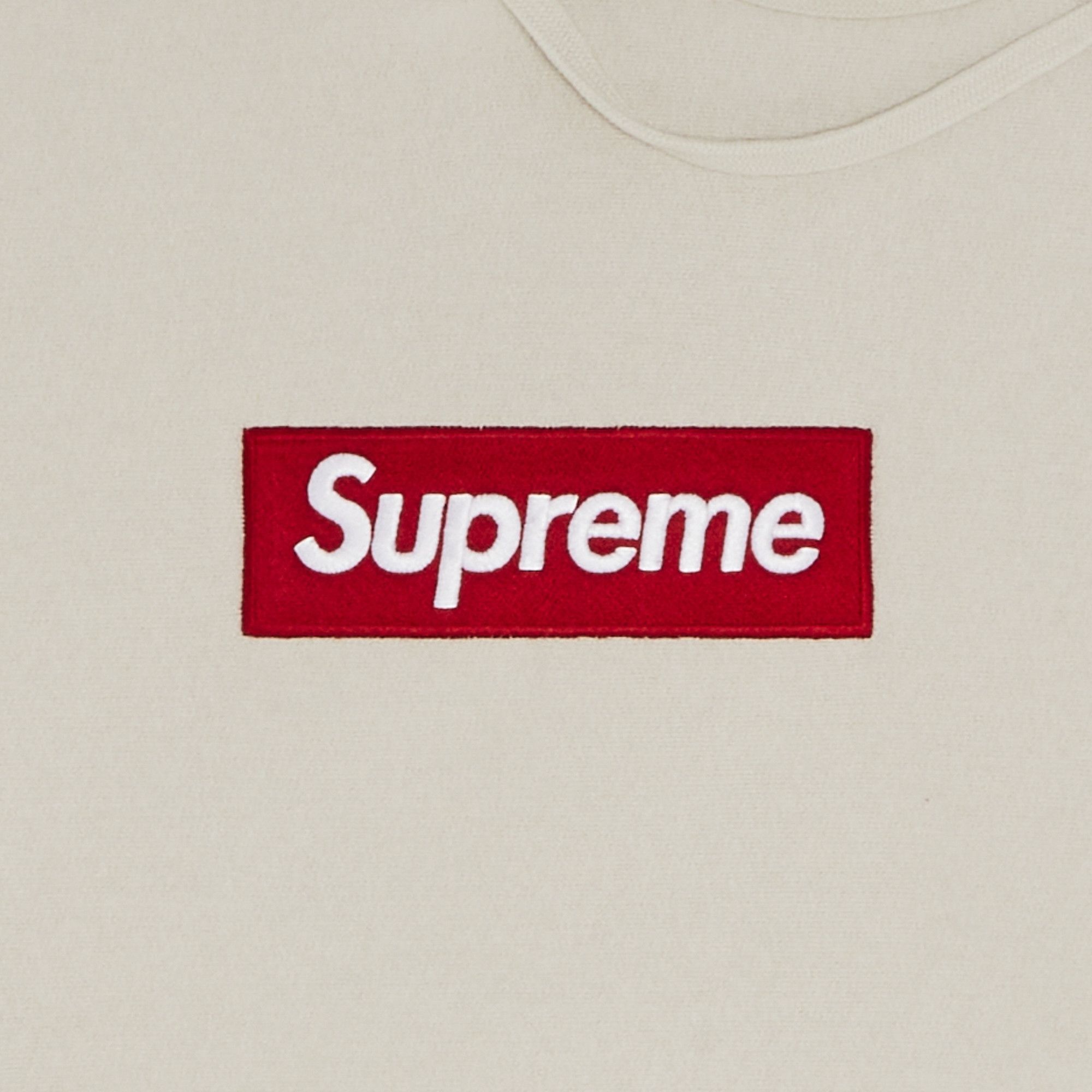 Supreme Box Logo Hooded Sweatshirt 'Stone' - 2