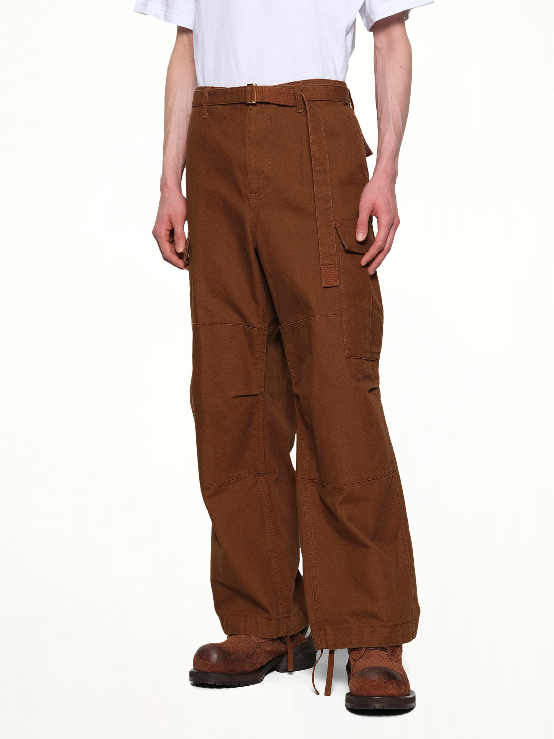 Carhartt WIP Duck Pants in Dark Beige - 6