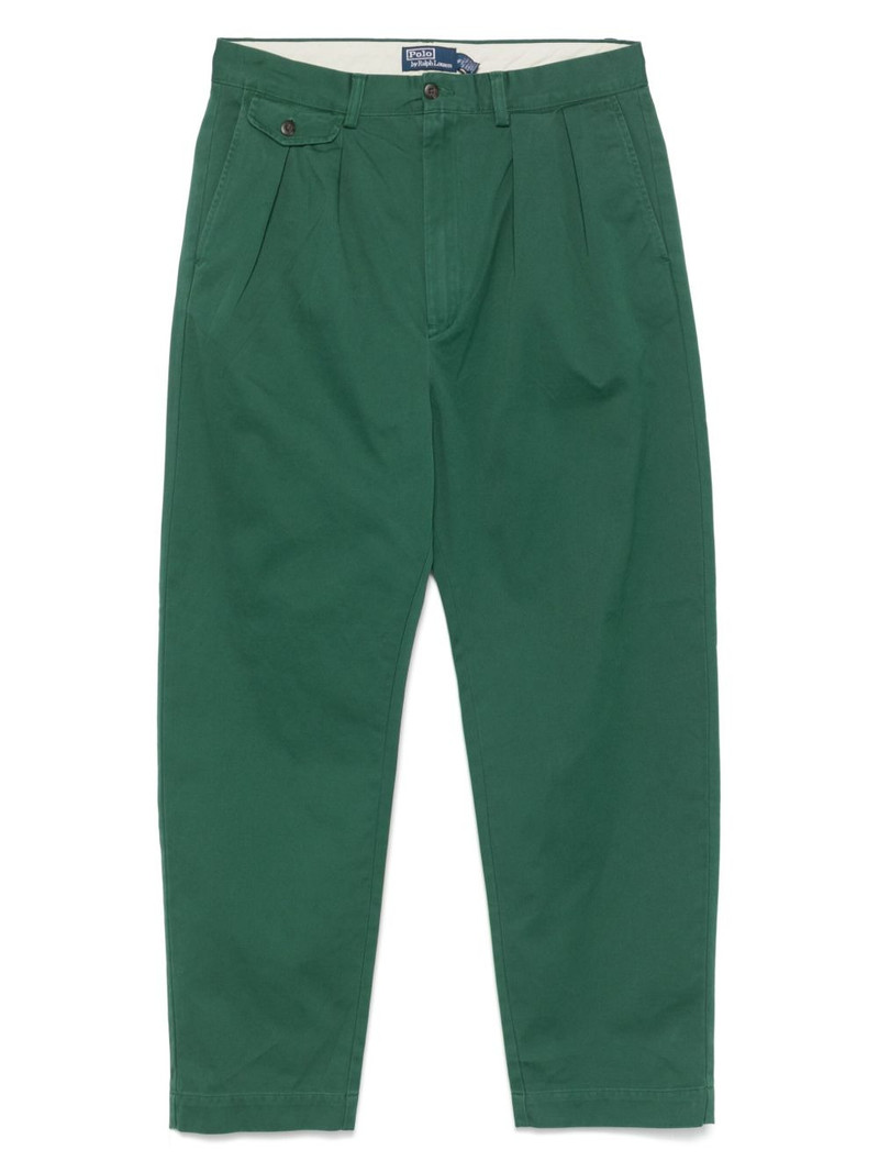 logo-patch trousers 1