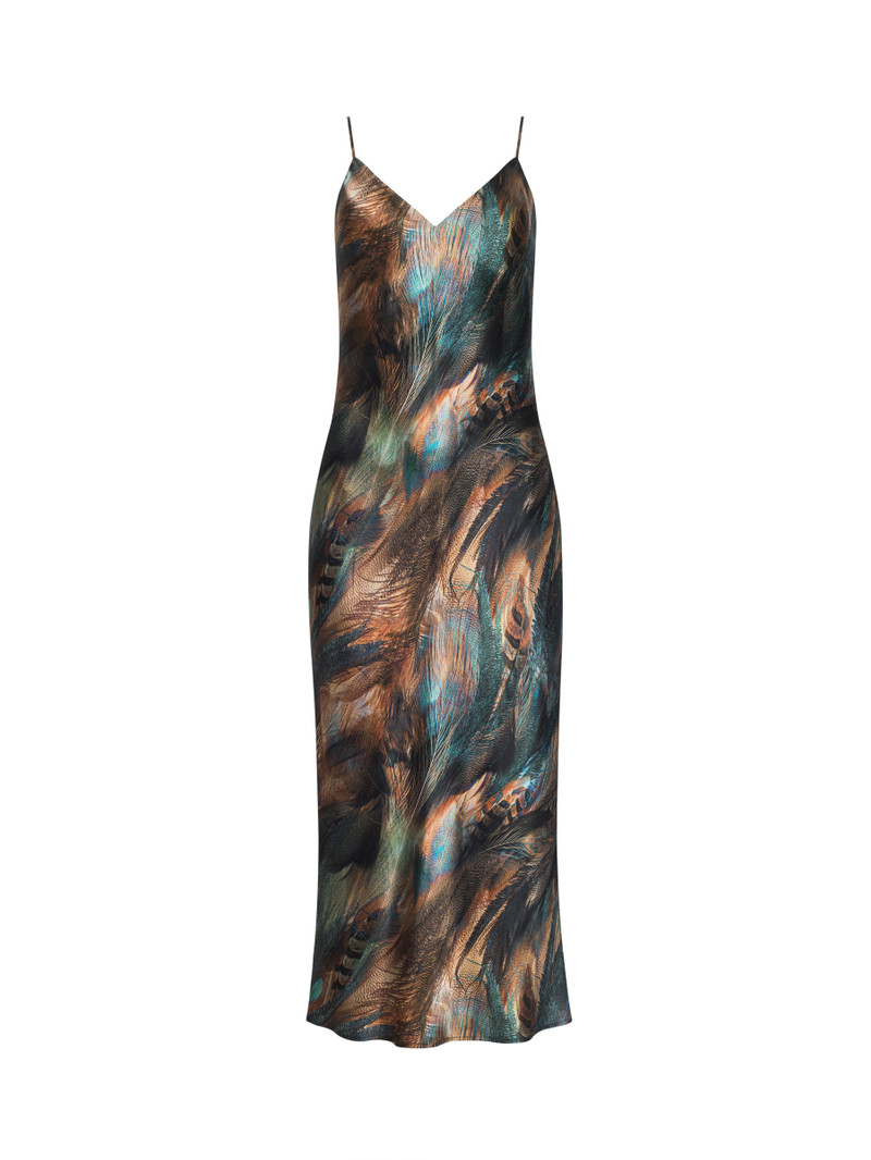 Seridie Silk Slip Dress 1