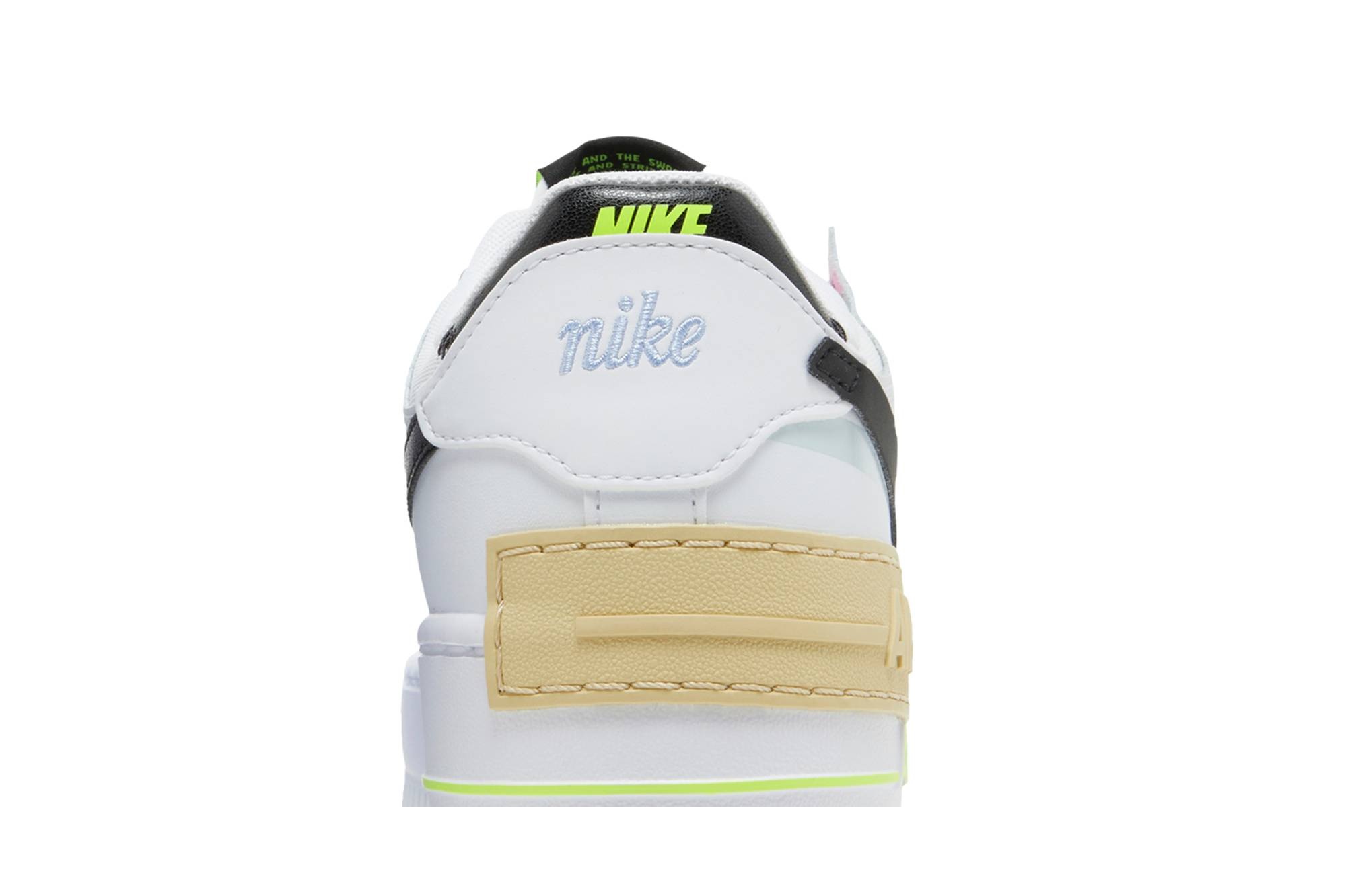 Wmns Air Force 1 Shadow 'White Black Pastel' - 7