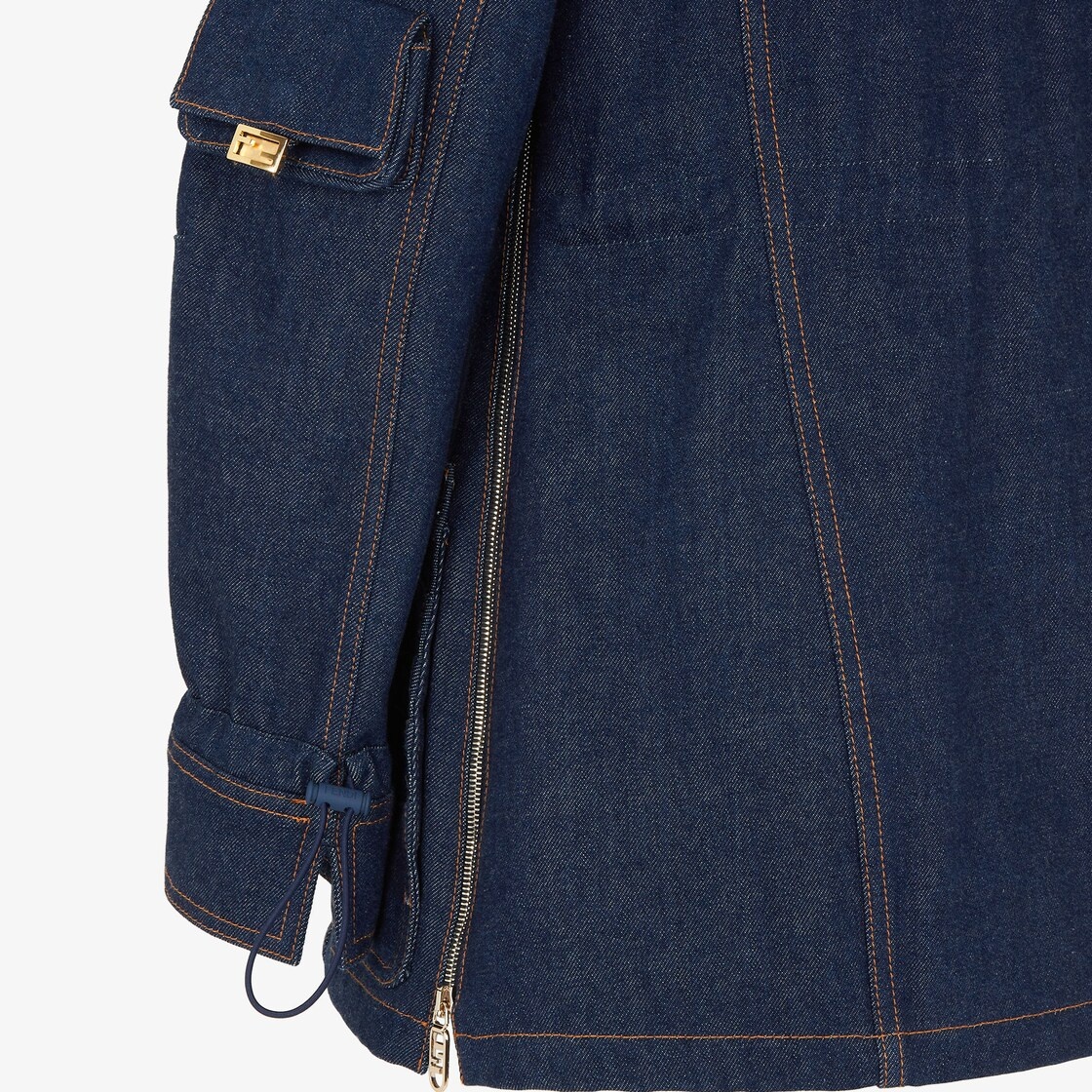Blue denim jacket - 3