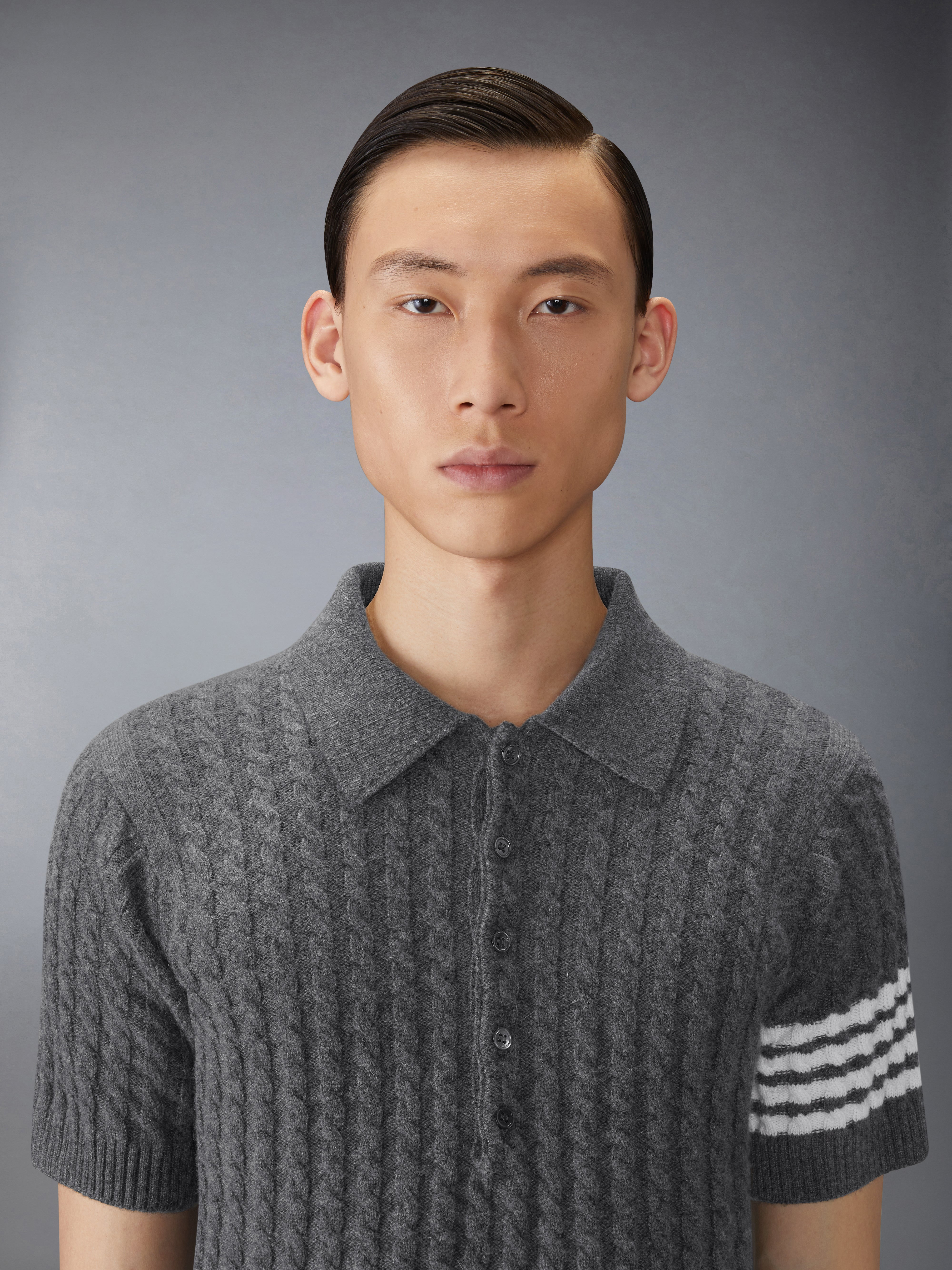 CASHMERE 4-BAR POLO - 6