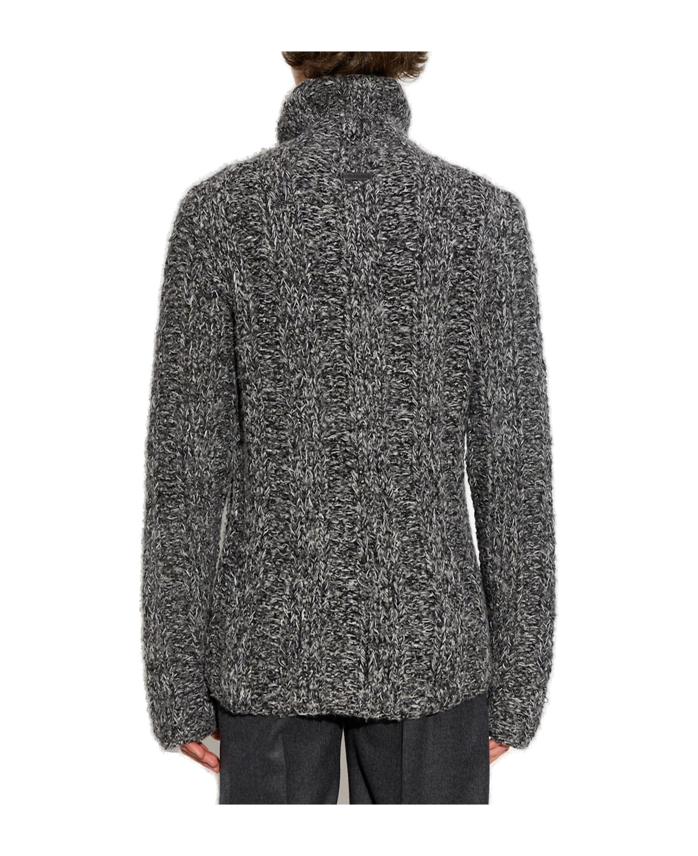 Turtleneck Knitted Jumper - 3