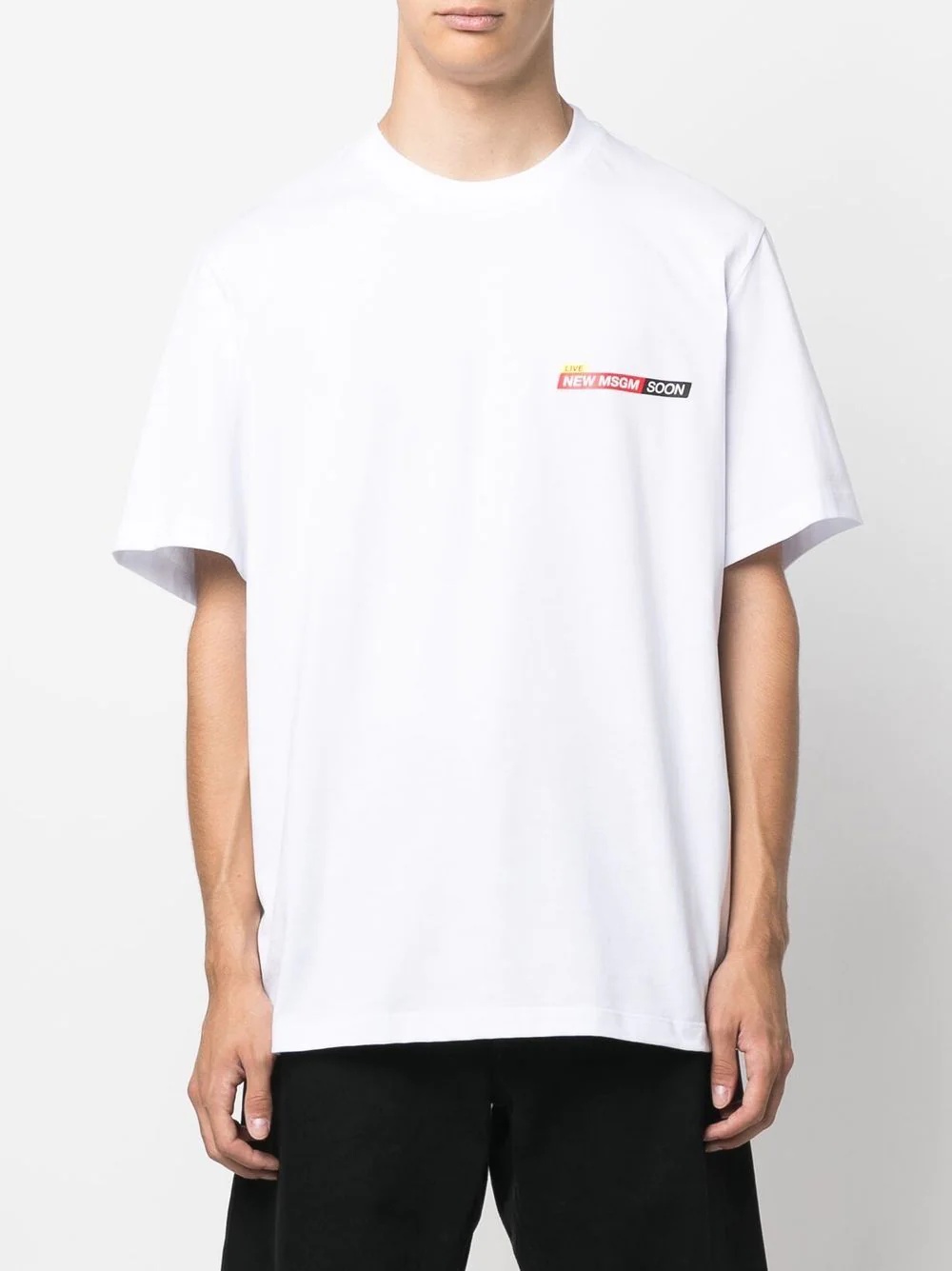 logo-print T-shirt - 3