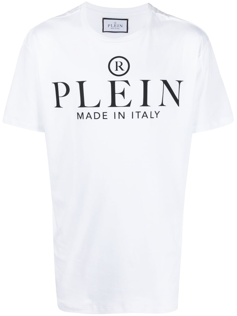 logo-print cotton T-shirt 1