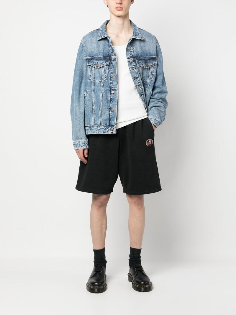 Martine Rose logo-print track shorts outlook