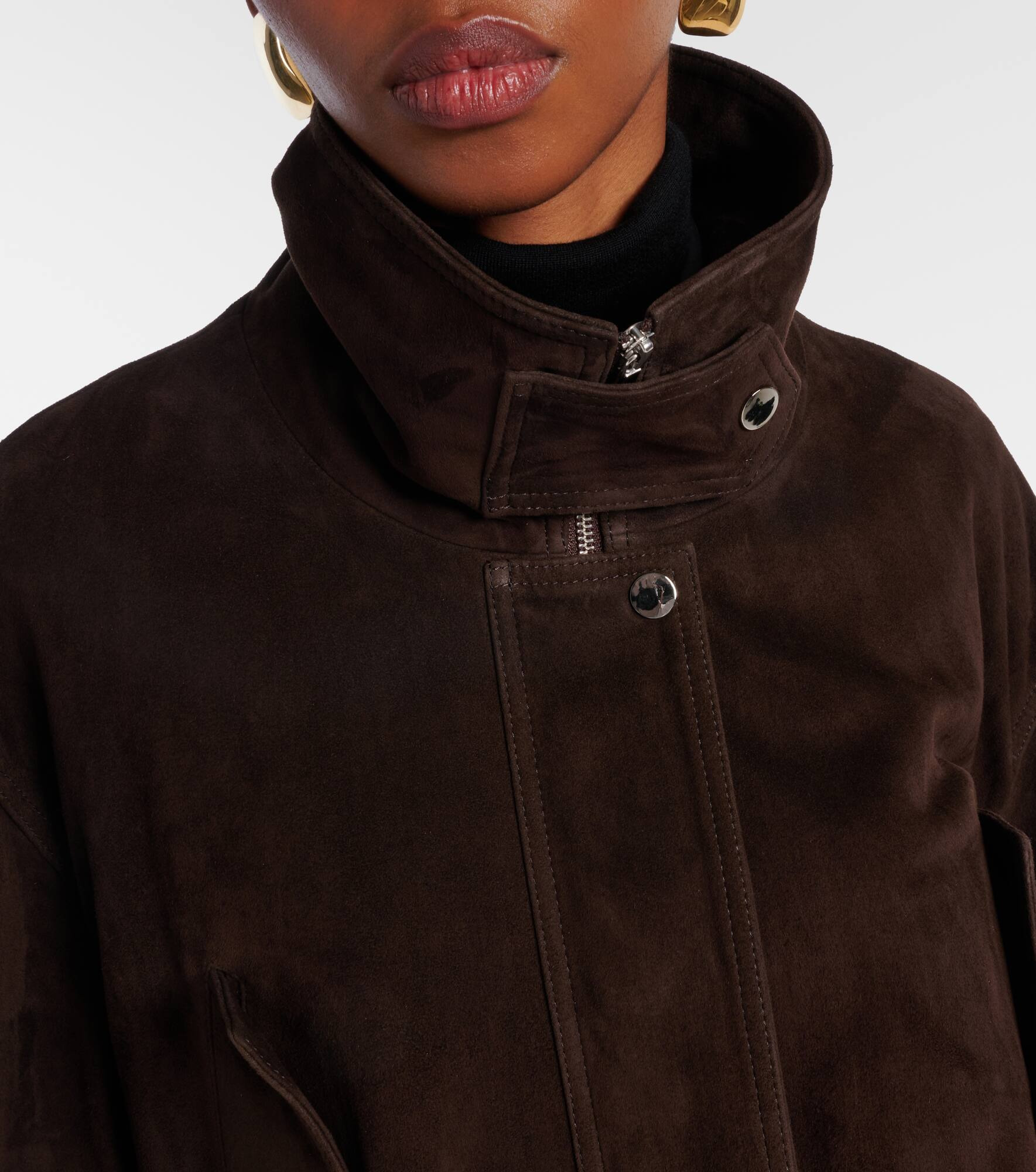 Briar suede bomber jacket - 4