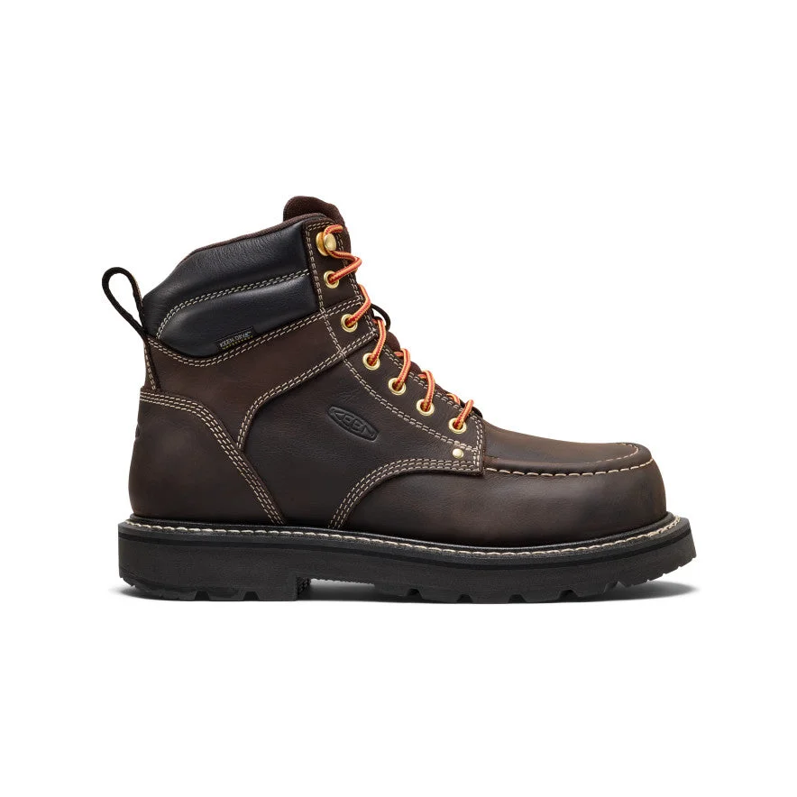 Men's Cincinnati 6" Waterproof 90° Heel Boot (Carbon Toe) - 1