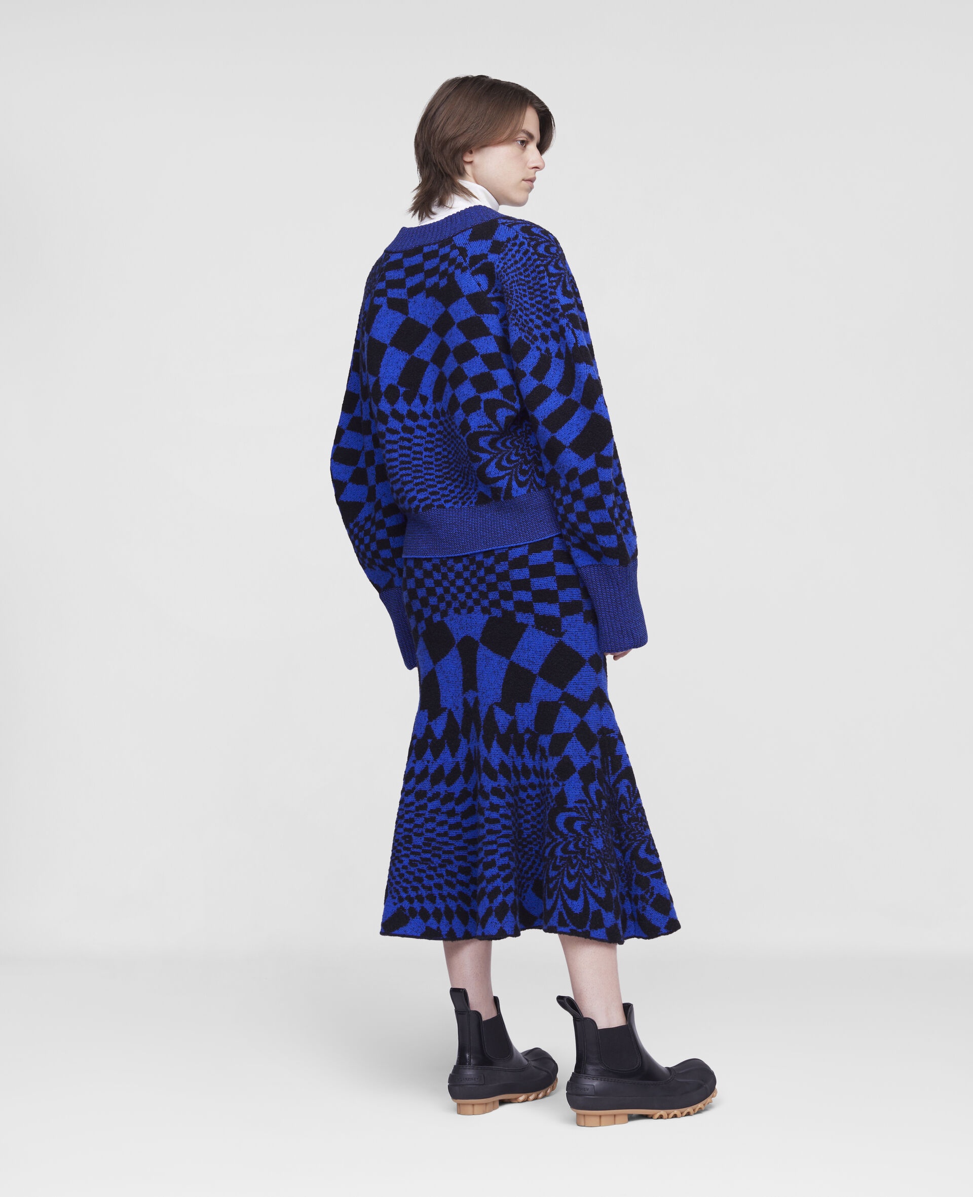 Geometric Pattern Skirt - 3