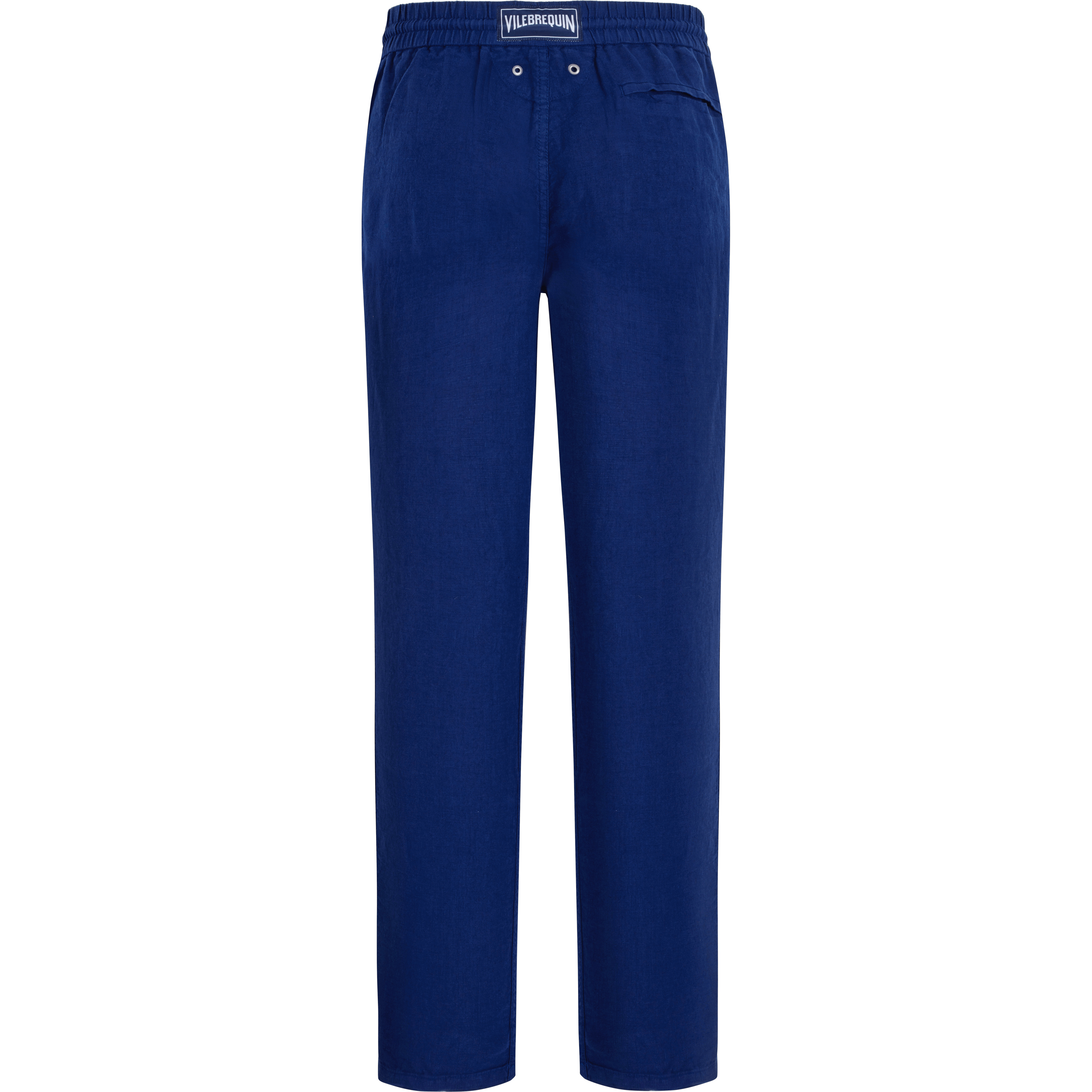 Men Linen Pants Solid - 2