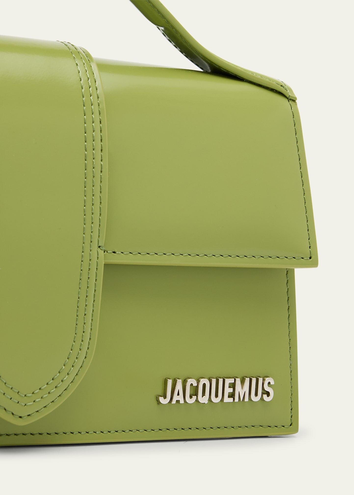 Le Grand Bambino Leather Crossbody Flap Bag - 5