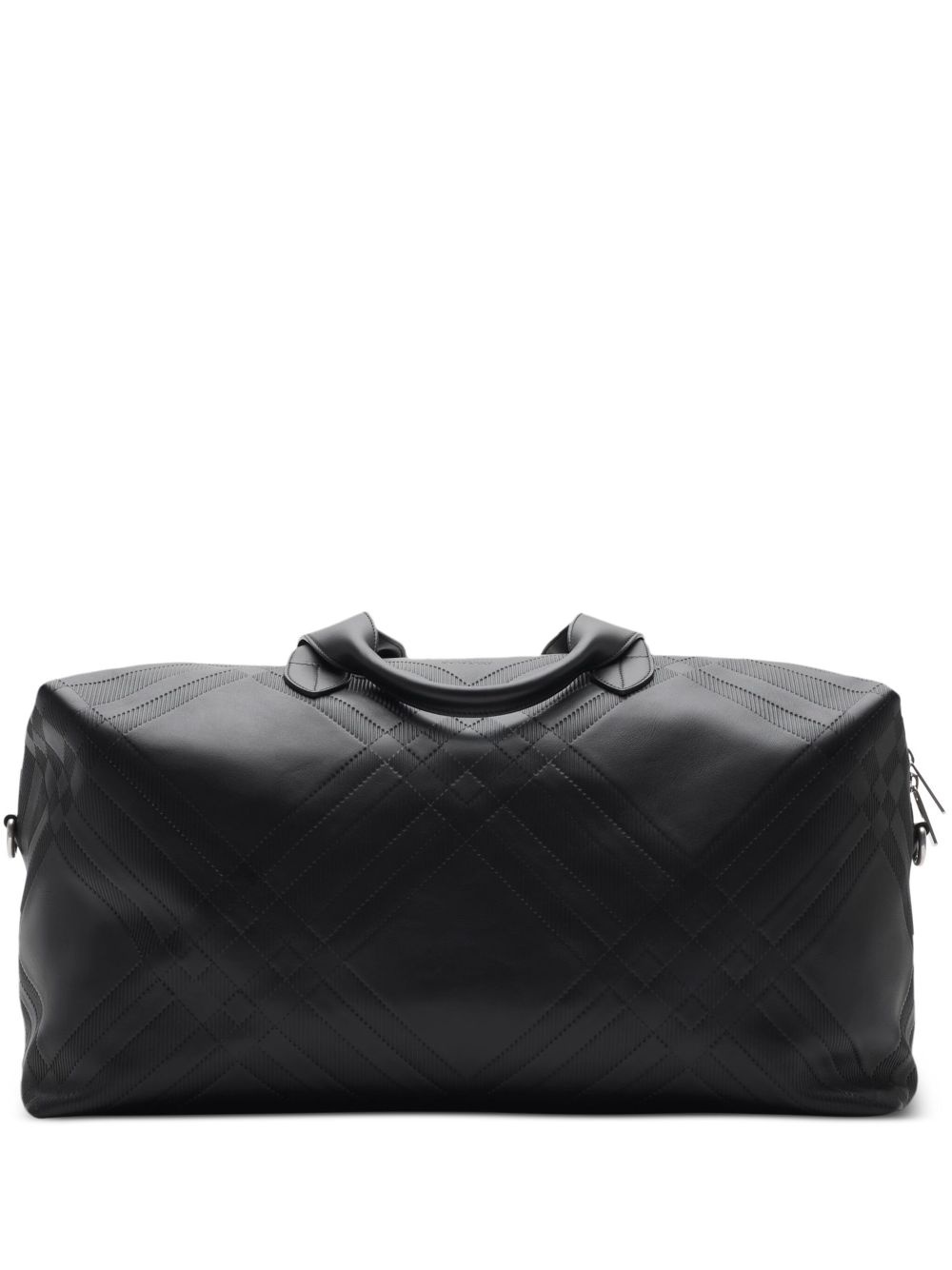 embossed-check holdall - 1