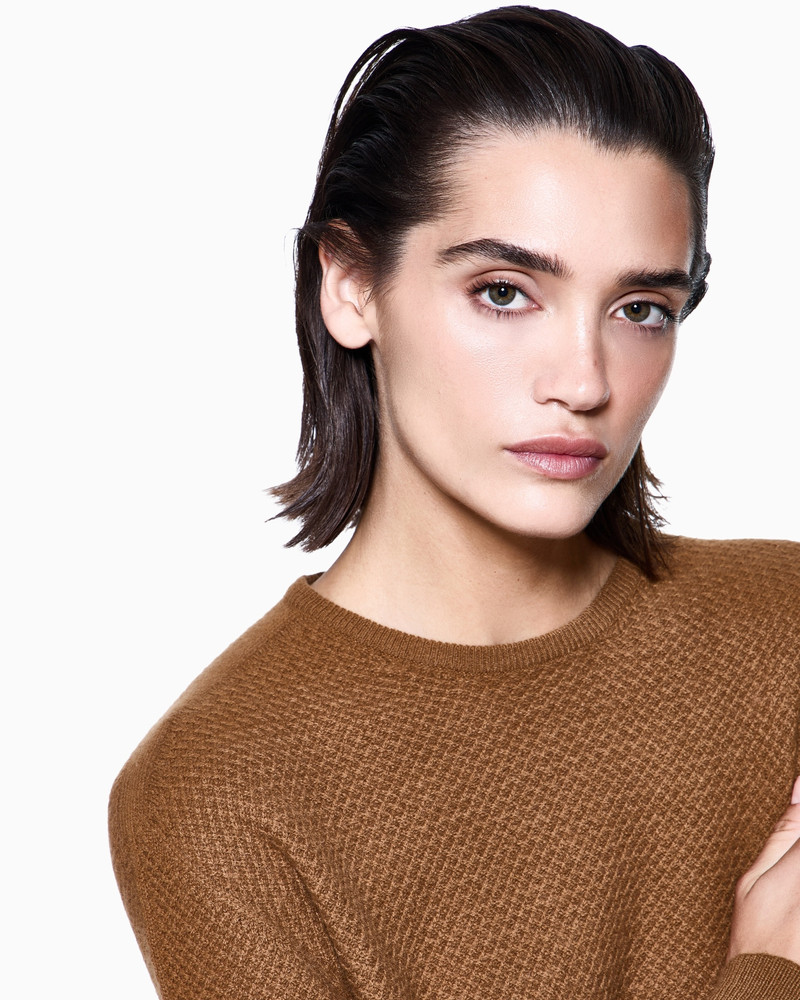 VICUÑA WOOL CREW-NECK JUMPER 5