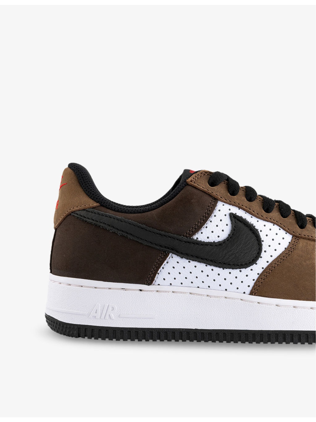 Air Force 1 Retro Logo-Embroidered Suede Low-Top Trainers - 5